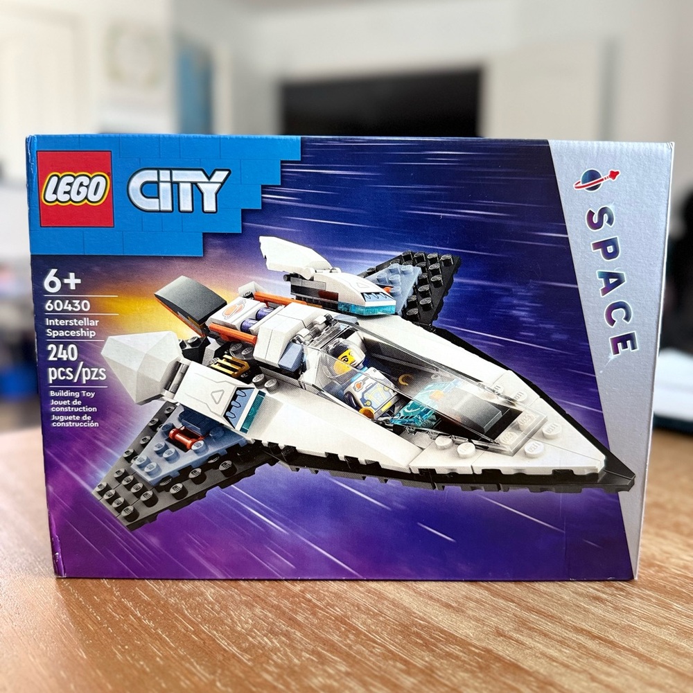 LEGO City Space Shuttle Building Set - Black, White, Blue